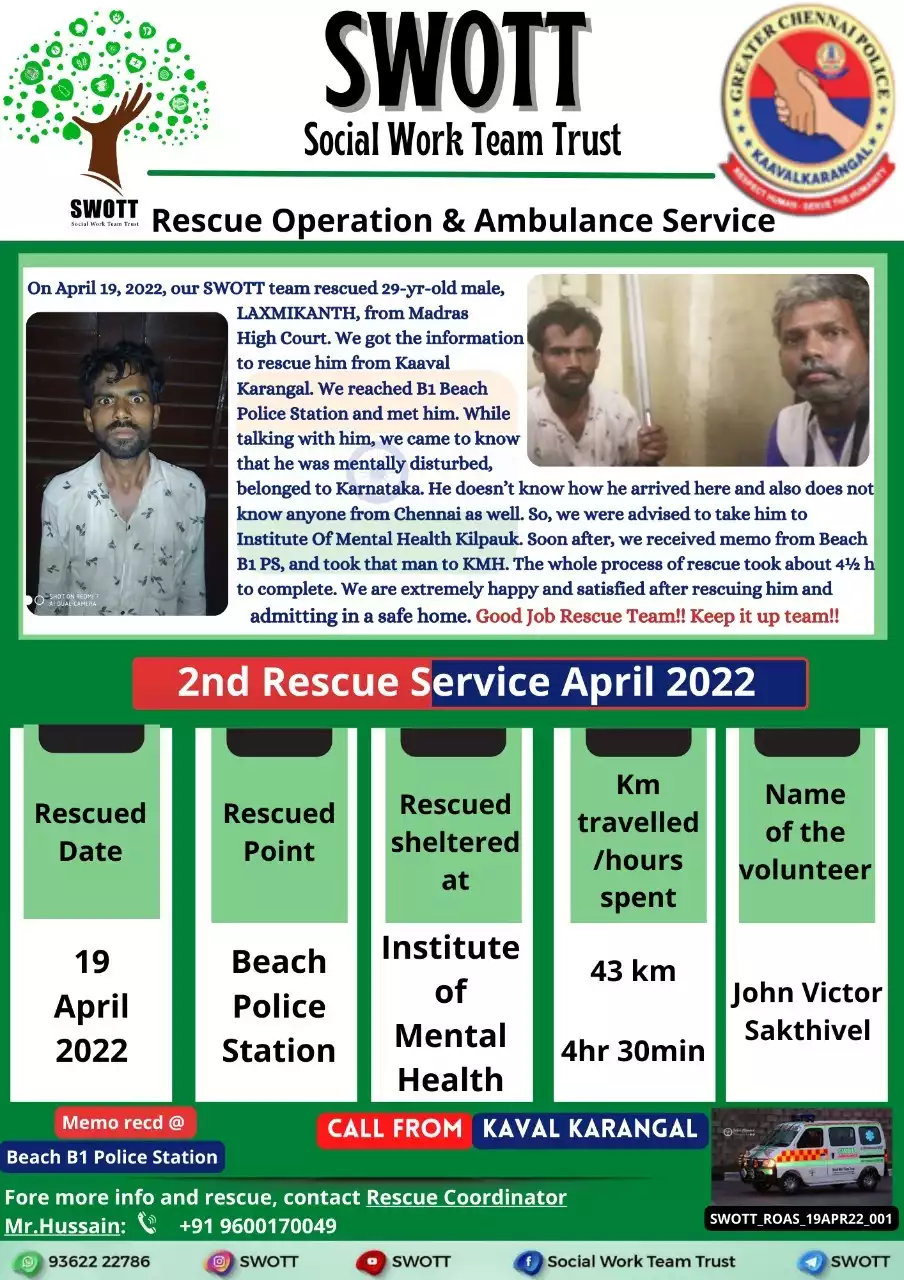 2nd Rescue Service April 2022