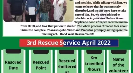 3rd Rescue Service April 2022