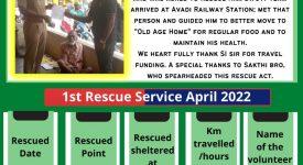 1st Rescue Service April 2022