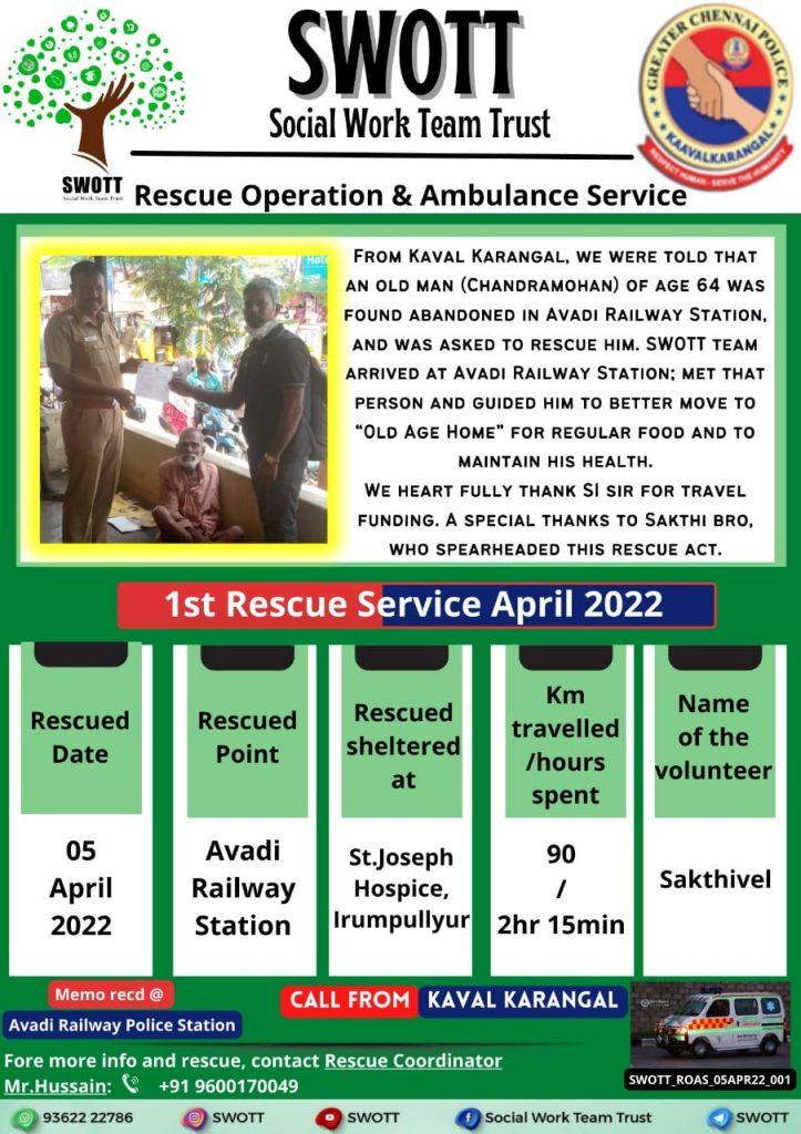 2nd Rescue Service April 2022